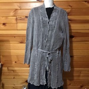 🍀 Coldwater Creek women's knit cardigan size L
